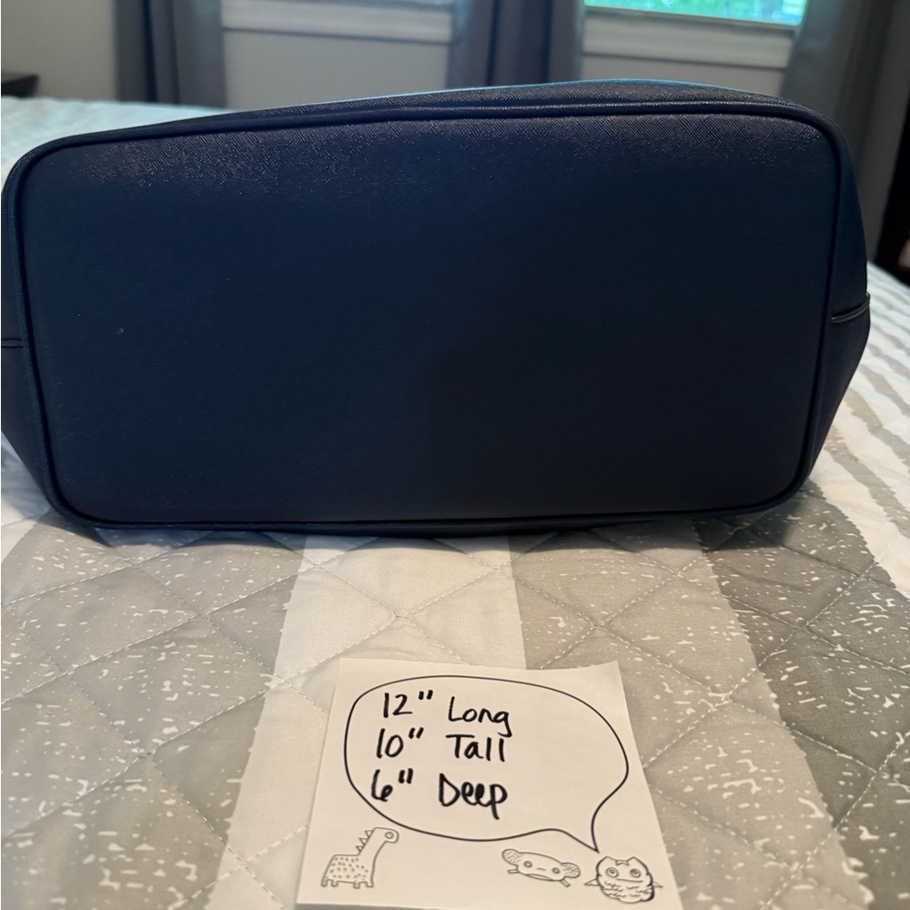 Marc Jacobs Dark Blue Tote Bag - Picture 3 of 4